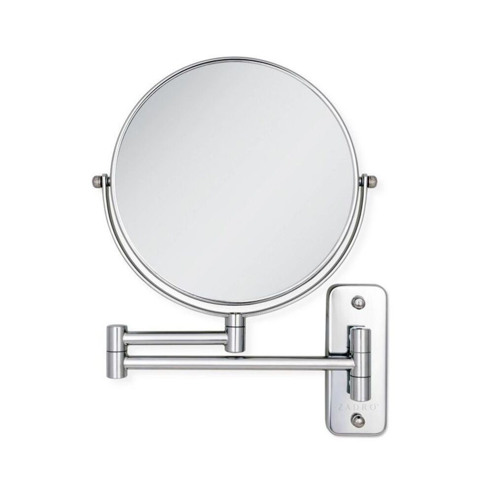 Open Box - Zadro -  9.25"x12.25" Dual Arm Wall Mount Bathroom Va Silver